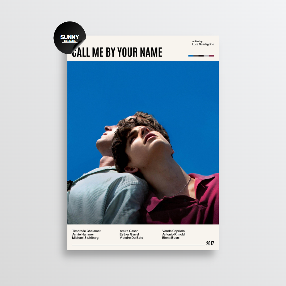 Call Me by Your Name | Minimalist Movie Poster