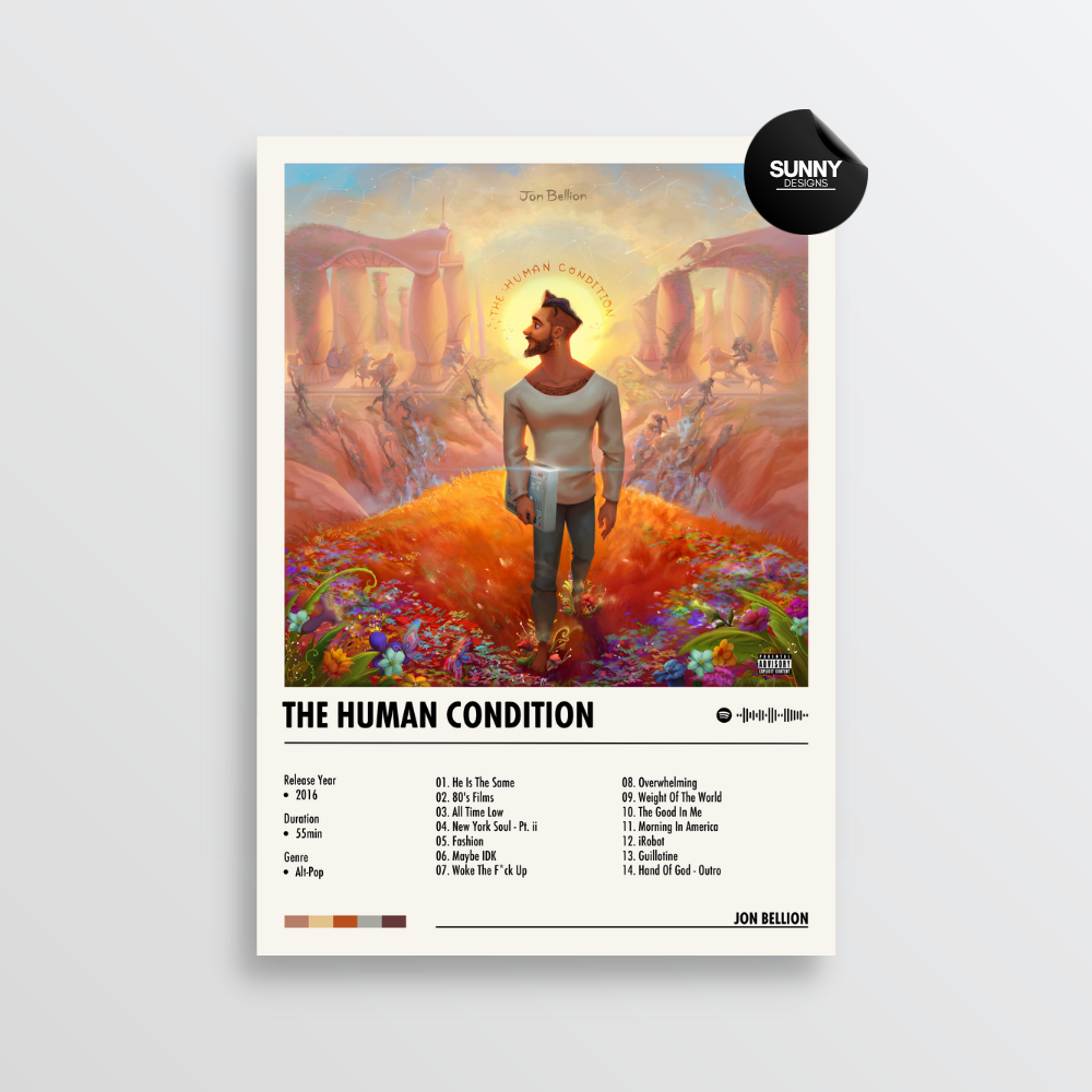 Jon hot Bellion The Human Condition Vinyl