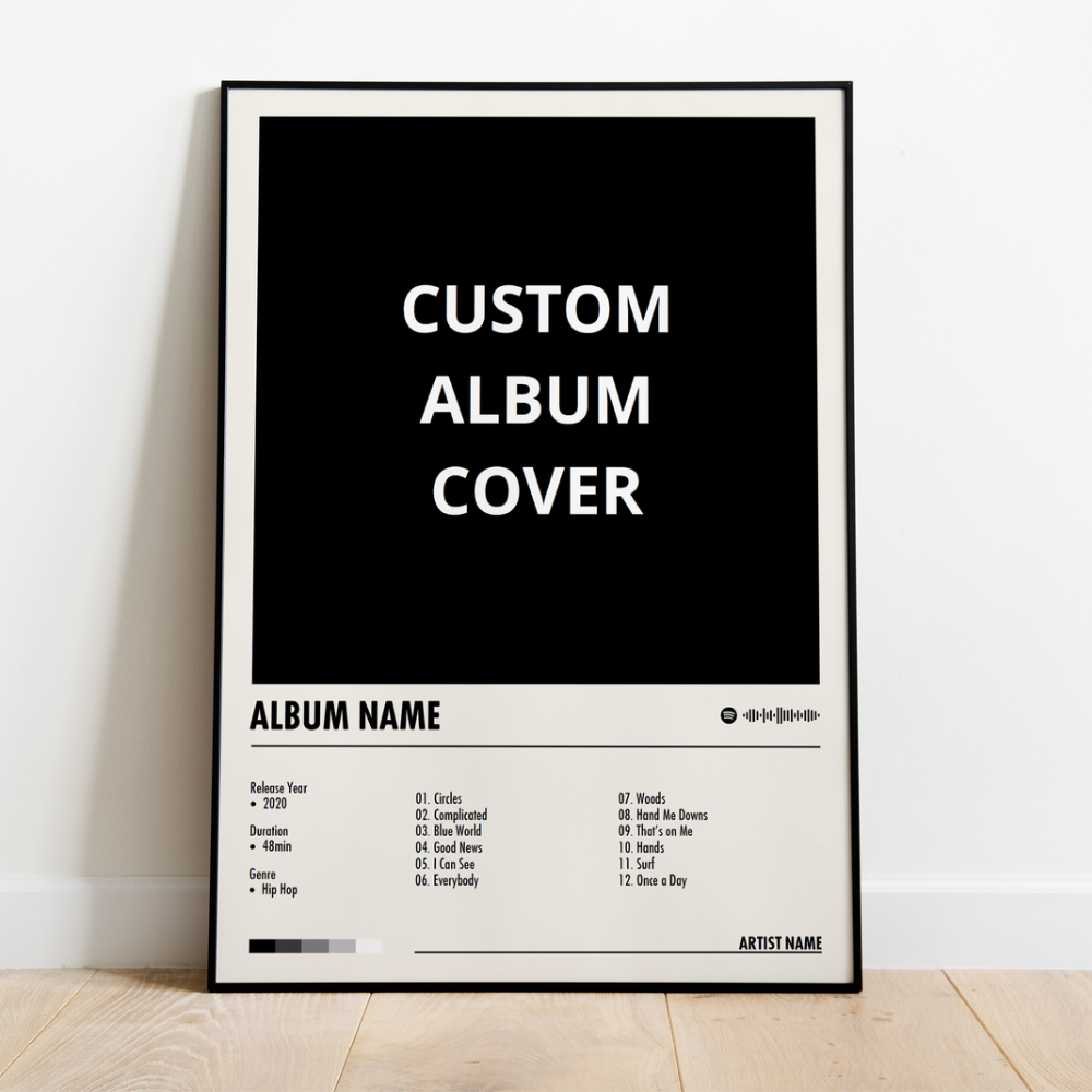 Custom Album Cover Poster | Design 1