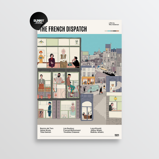 The French Dispatch | Minimalist Movie Poster