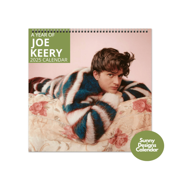 Joe Keerr Djo Steve Harrington Stranger things 2026 Wall Calendar - Sunny Designs Posters Celebrity Wall Art - Unique Gift - Celebrity Calendar Planner Desk