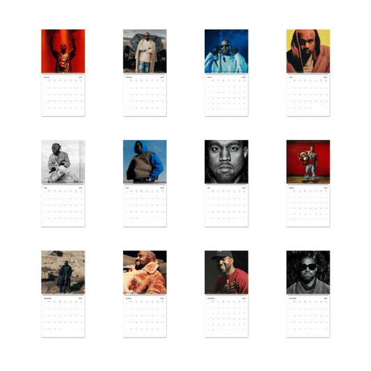 A Year of Kanye West 2026 Wall Calendar
