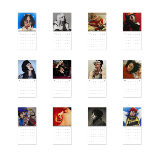 A Year of Billie Eilish 2026 Wall Calendar