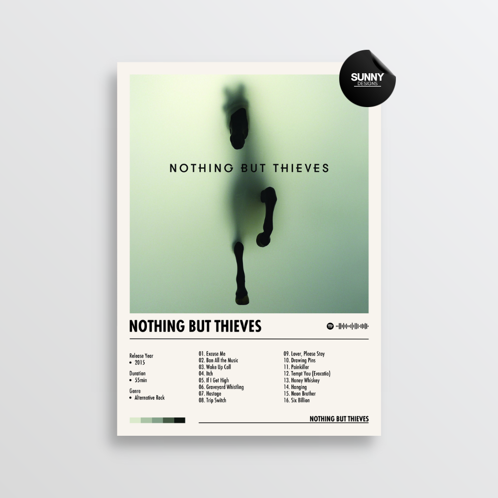 Nothing But Thieves Nothing But Thieves Deluxe Album Cover Poste Nothing But Thieves Nothing But Thieves Deluxe Album Cover Poste