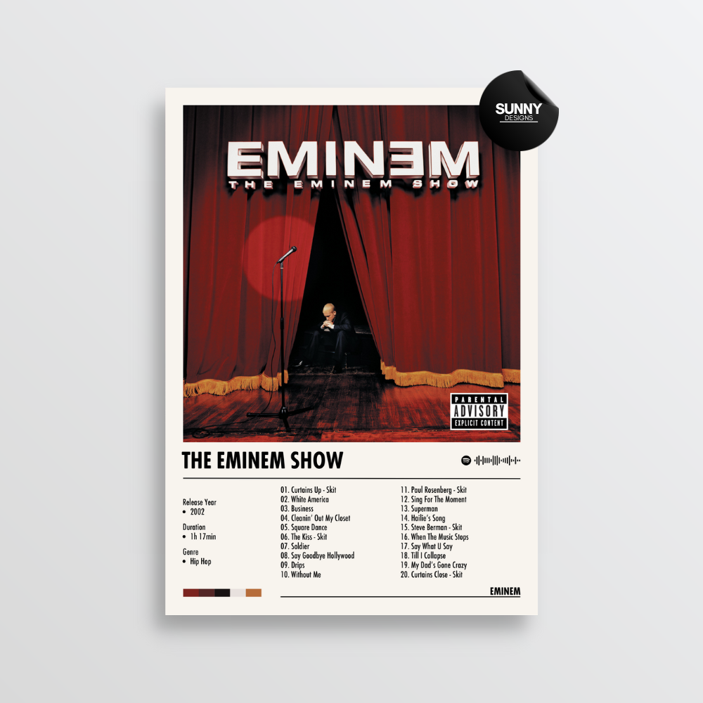 Eminem - The Eminem Show | Album Cover Poster – Sunny Designs Posters