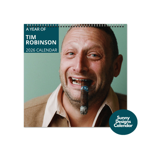 Tim Robinson 2026 Wall Calendar - Sunny Designs Posters Celebrity Wall Art - Unique Gift - Celebrity Calendar Planner Desk