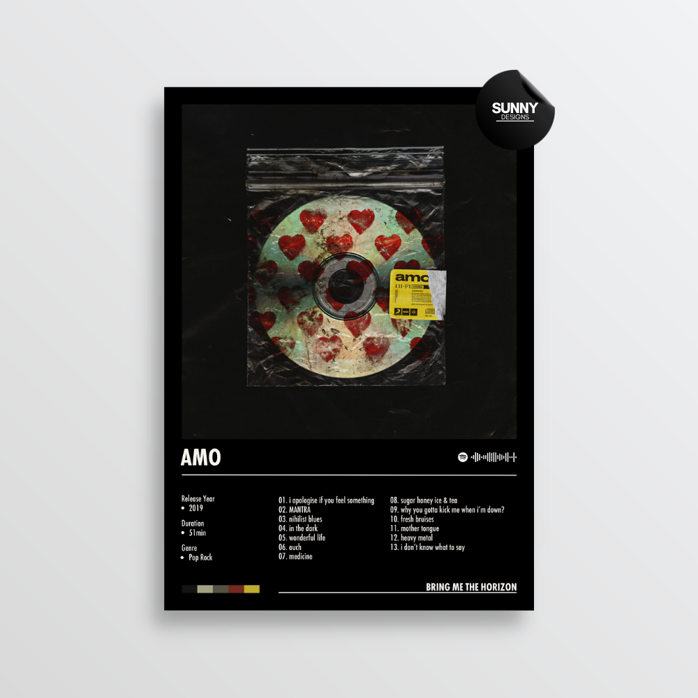 Bring Me the Horizon Amo Album Cover Poster - Main Image