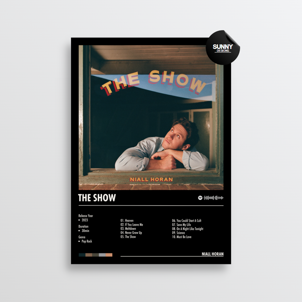 Niall Horan The Show merch custom album cover poster music poster personalized gifts poster mockup poster template Sunny Designs Poster 