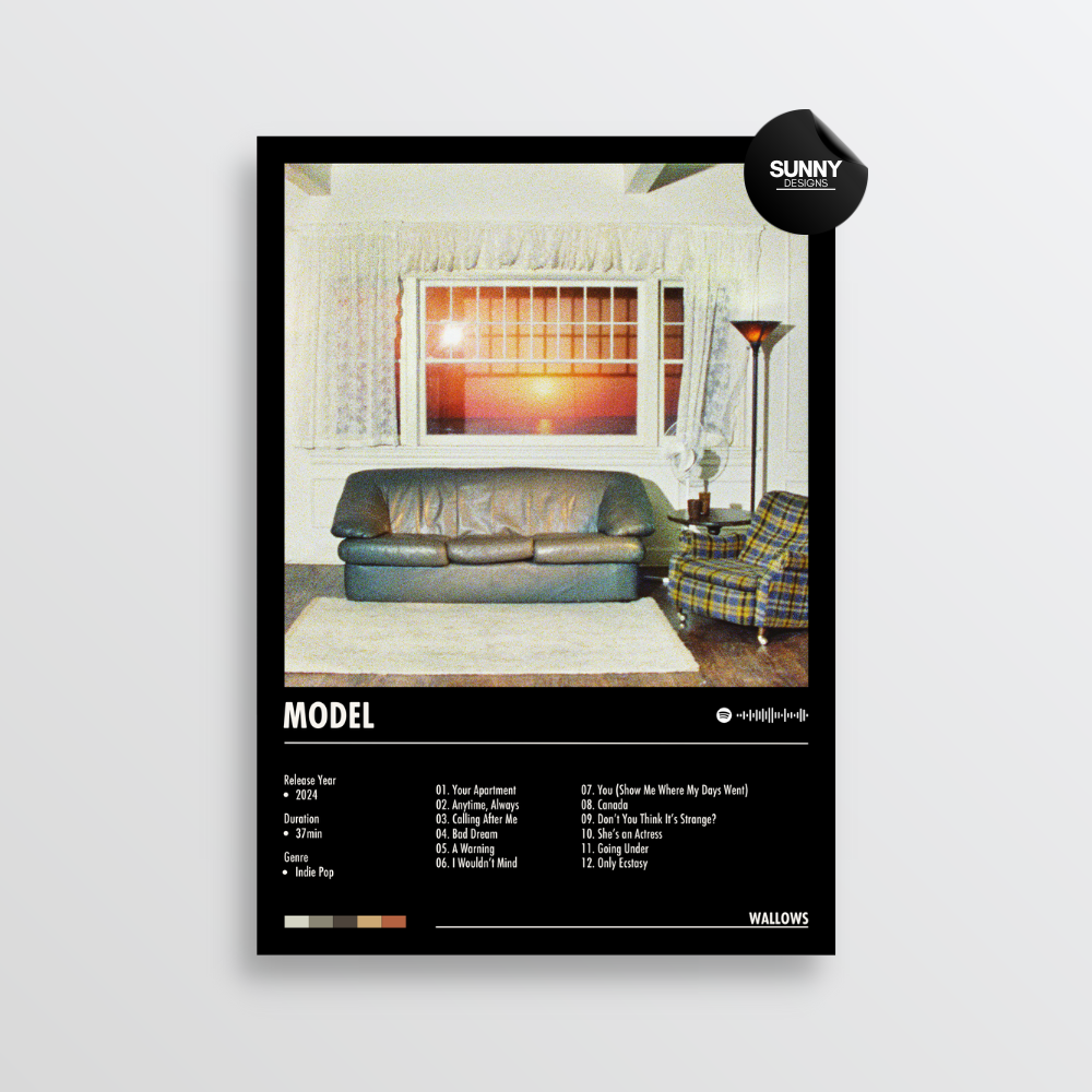 Wallows - Model | Album Cover Poster – Sunny Designs Posters