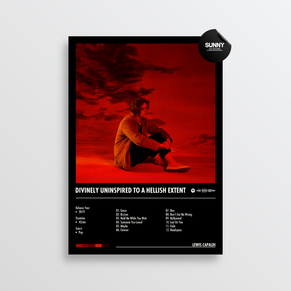 Lewis Capaldi - Divinely Uninspired To A Hellish Extent | Album Cover ...