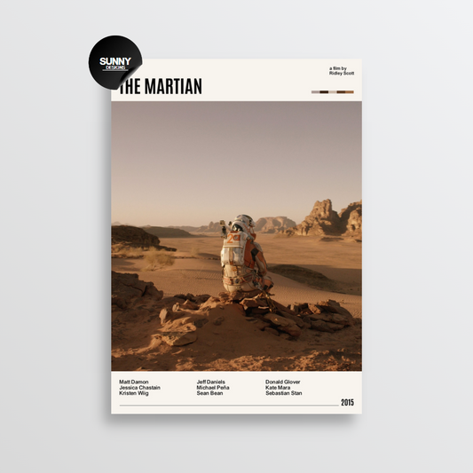 The Martian minimalist movie film TV show serie poster. Ontdek onze collectie minimalistische filmposters en tv-serieposters, perfect voor liefhebbers van stijlvolle wanddecoratie. Deze unieke kunstwerken zijn een must-have voor filmliefhebbers en voegen een moderne touch toe aan elk interieur.