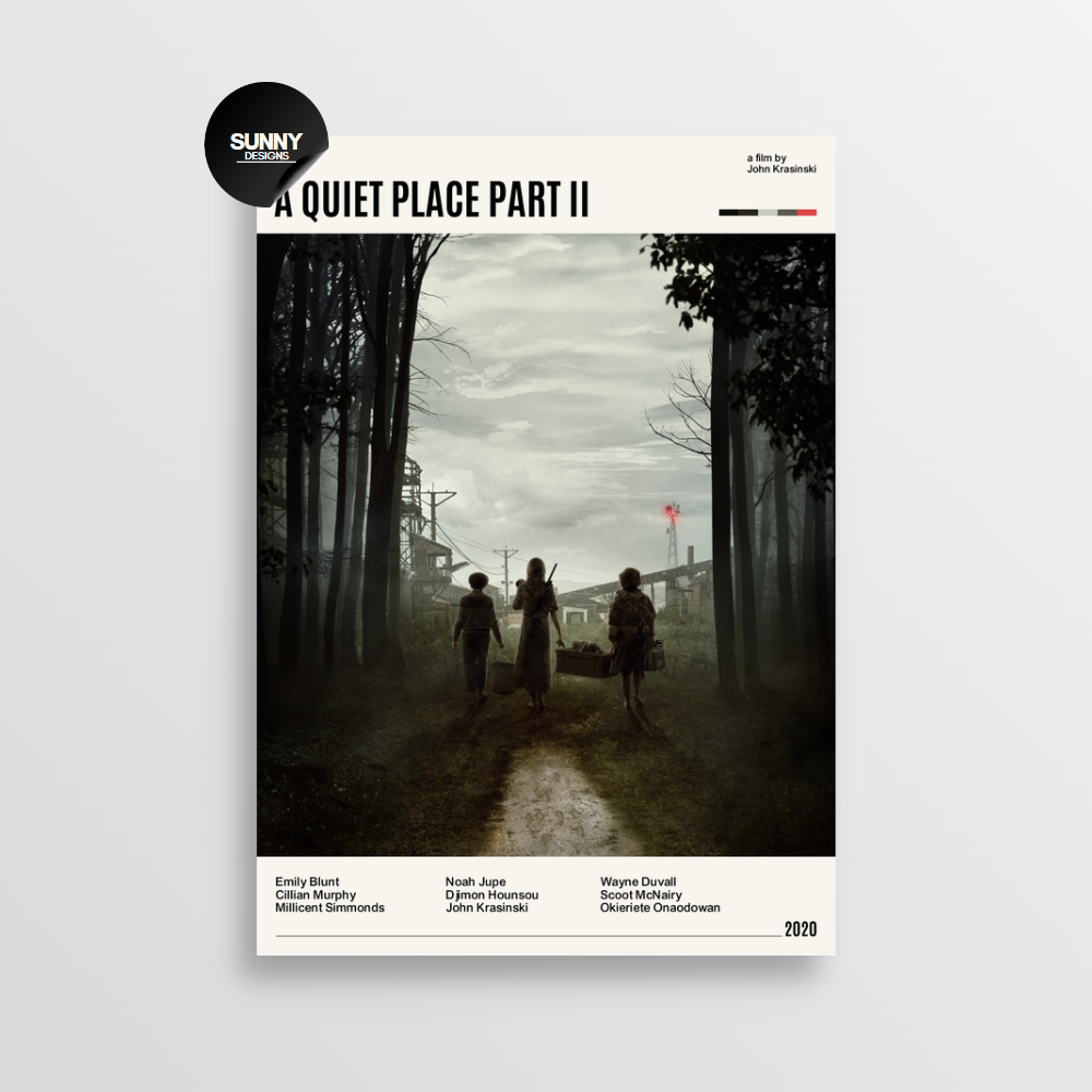 A Quiet Place Part II | Minimalist Movie Poster