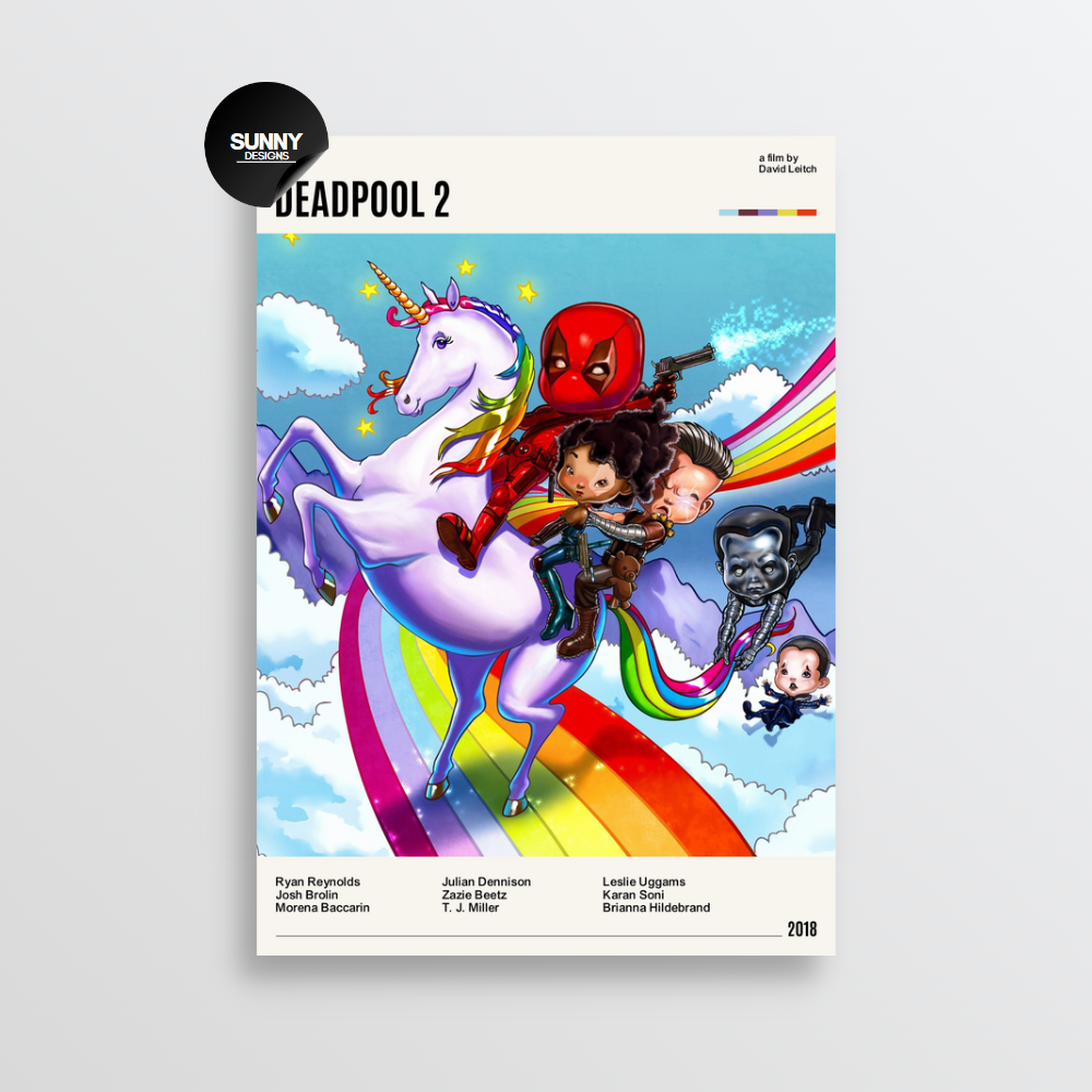 Deadpool 2 minimalist movie film TV show serie poster. Ontdek onze collectie minimalistische filmposters en tv-serieposters, perfect voor liefhebbers van stijlvolle wanddecoratie. Deze unieke kunstwerken zijn een must-have voor filmliefhebbers en voegen een moderne touch toe aan elk interieur.
