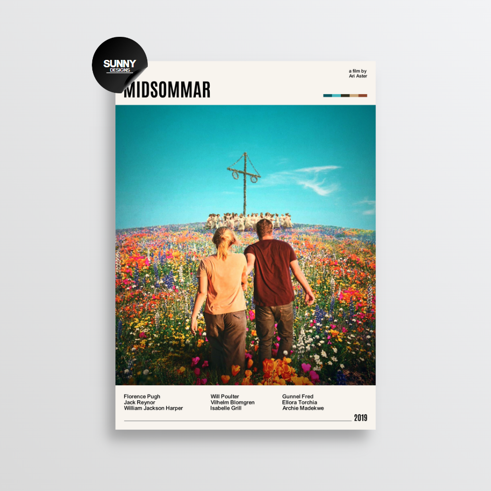 Midsommar | Minimalist Movie Poster – Sunny Designs Posters