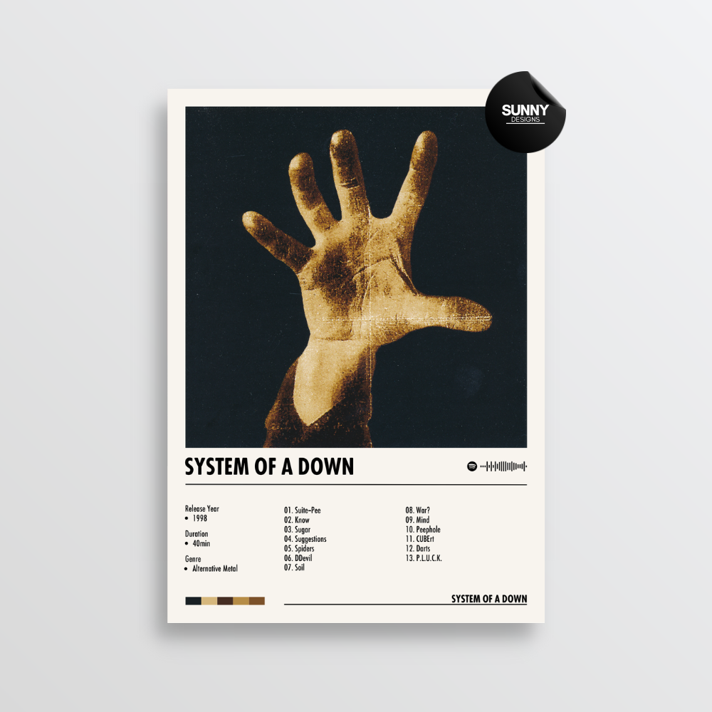 System Of A Down System Of A Down Album Cover Poster Sunny system-of-a-down-system-of-a-down-album-cover-poster-sunny