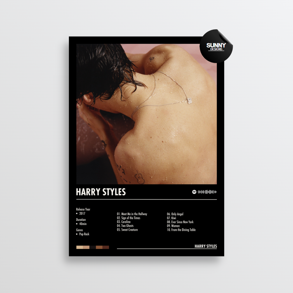 Harry Styles merch custom album cover poster music poster personalized gifts poster mockup poster template Sunny Designs Poster