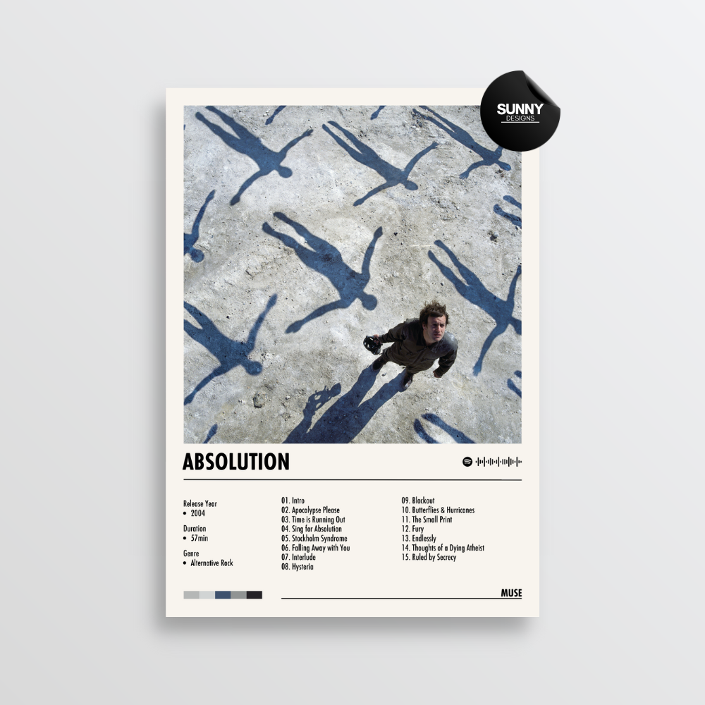 Muse - Absolution | Album Cover Poster – Sunny Designs Posters
