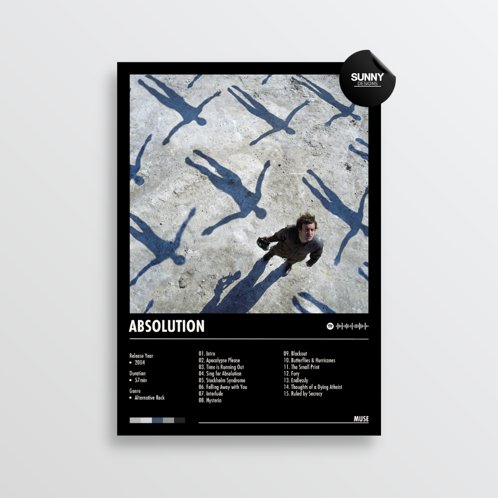 Muse - Absolution | Album Cover Poster – Sunny Designs Posters