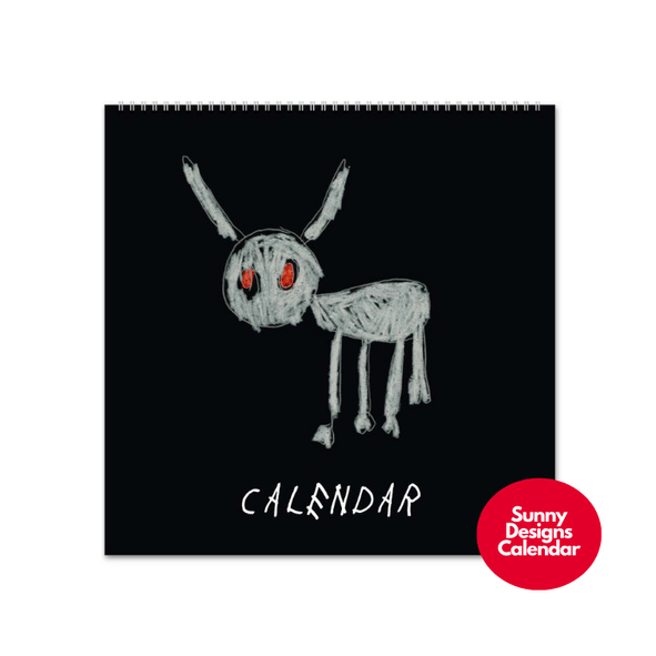 Drake For All the Dogs 2026 Wall Calendar - Sunny Designs Posters Celebrity Wall Art - Unique Gift - Celebrity Calendar Planner Desk